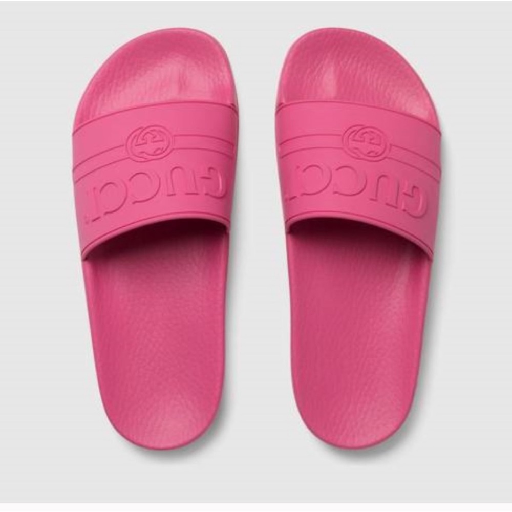 SIZE 6 WOMEN GUCCI SLIDES